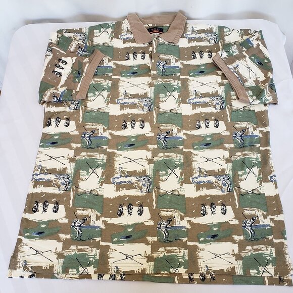 GORDIE HOWE 100% Cotton Golf polo shirt. - Picture 11 of 11